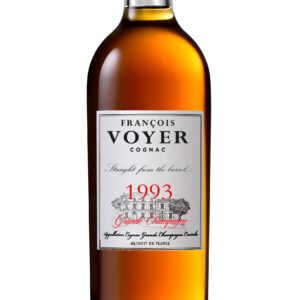 Cognac Millésime 1993 Brut de fût François Voyer - Bouteille en étui